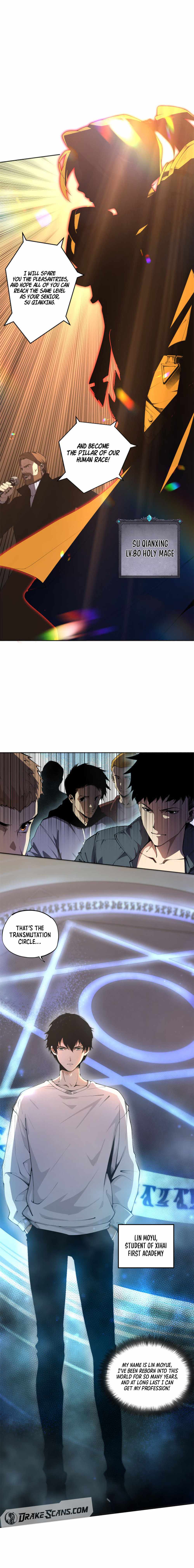 Catastrophic Necromancer Chapter 1 - Page 3 in English