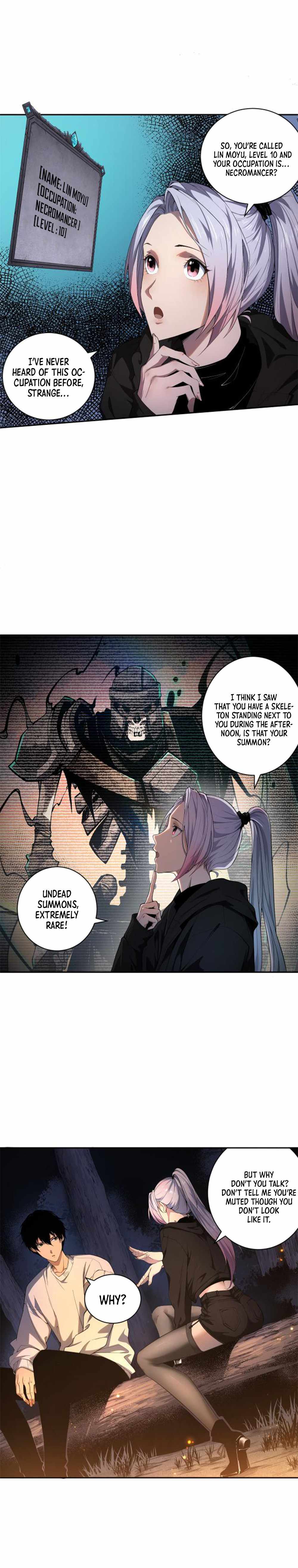 Catastrophic Necromancer Chapter 3 - Page 12 in English