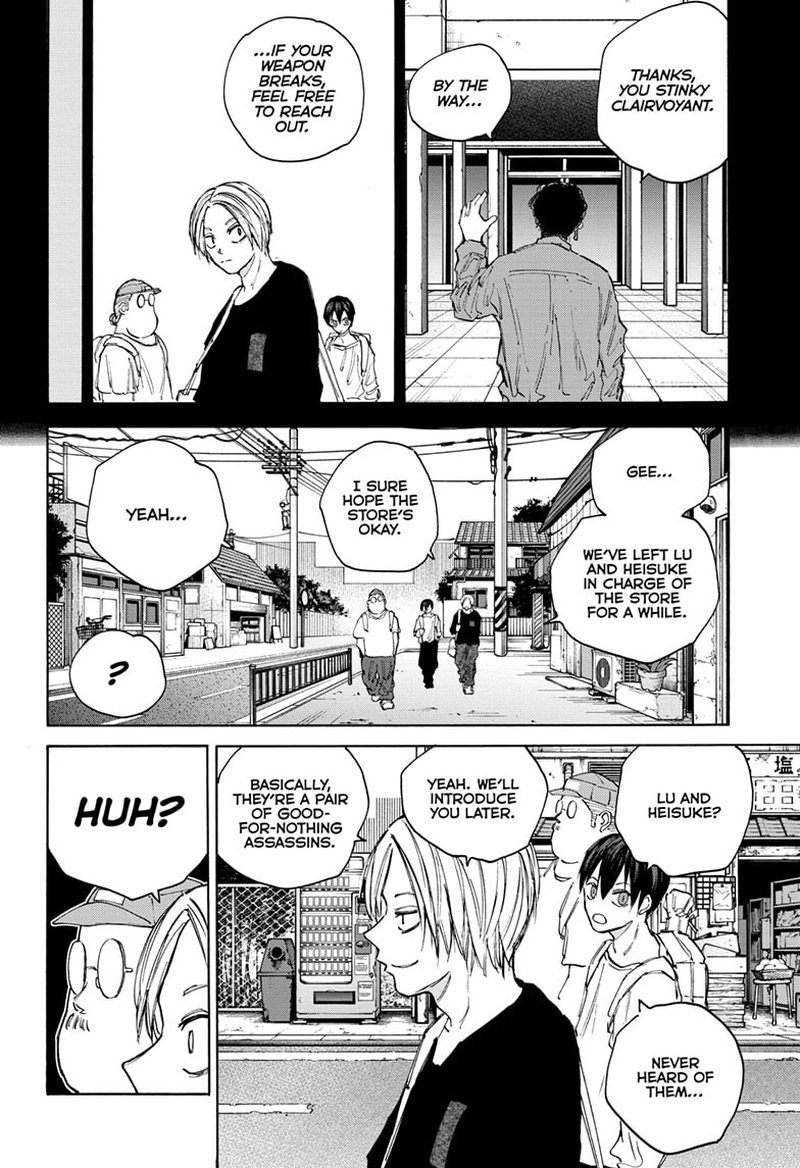 Sakamoto Days Chapter 105 - Page 12 in English