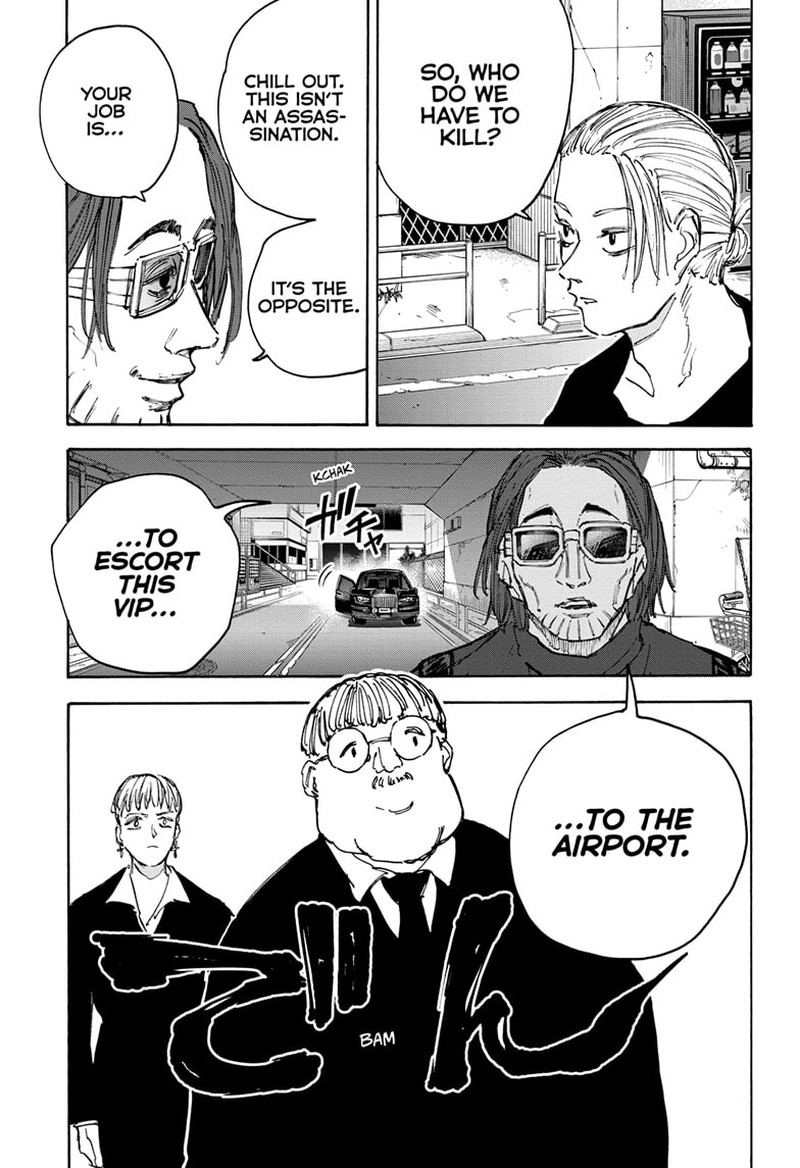 Sakamoto Days Chapter 111 - Page 9 in English