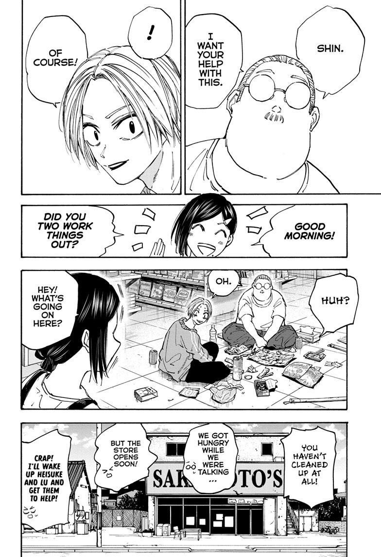 Sakamoto Days Chapter 121 - Page 4 in English