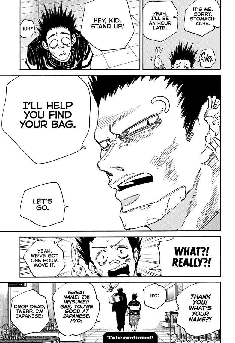 Sakamoto Days Chapter 122 - Page 19 in English