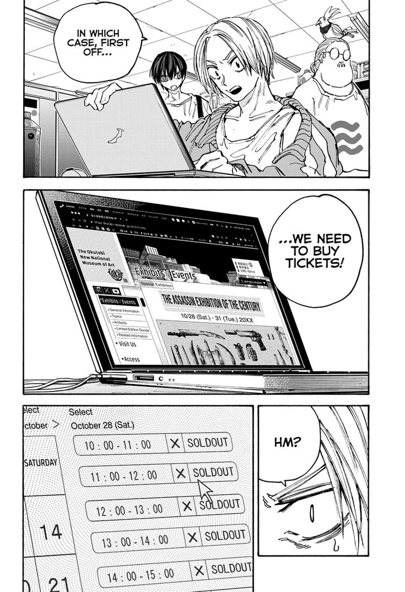 Sakamoto Days Chapter 133 - Page 14 in English