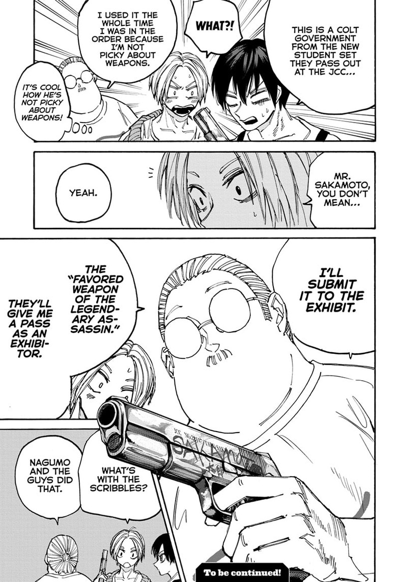 Sakamoto Days Chapter 133 - Page 19 in English