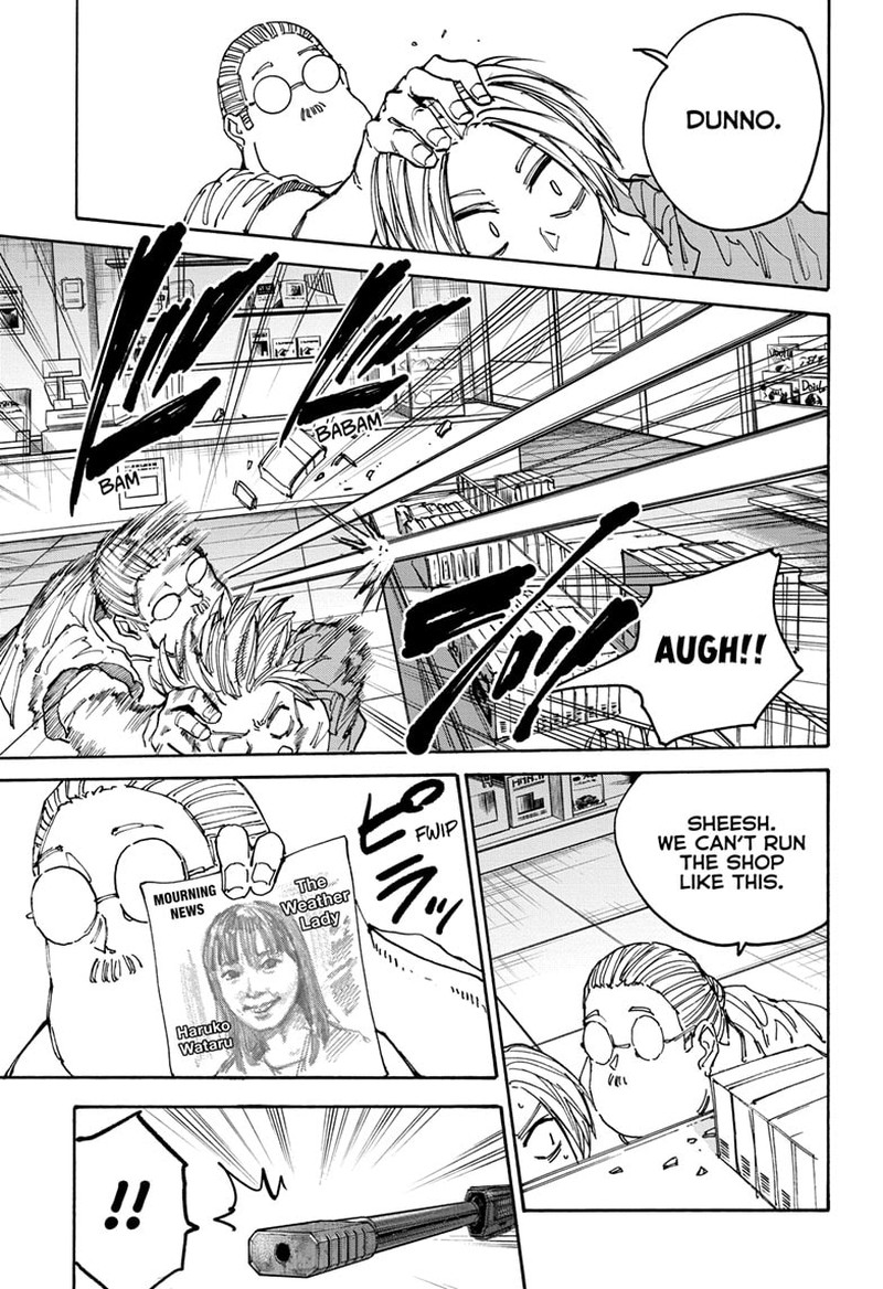 Sakamoto Days Chapter 135 - Page 9 in English