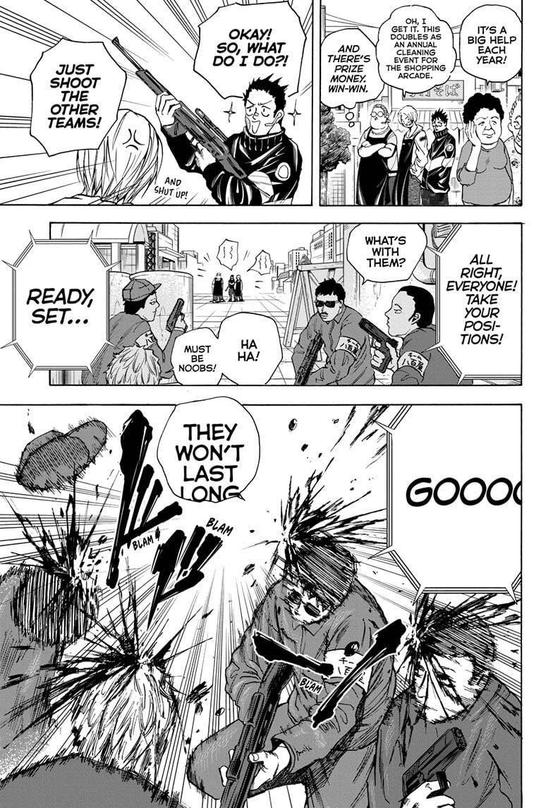 Sakamoto Days Chapter 17 - Page 11 in English