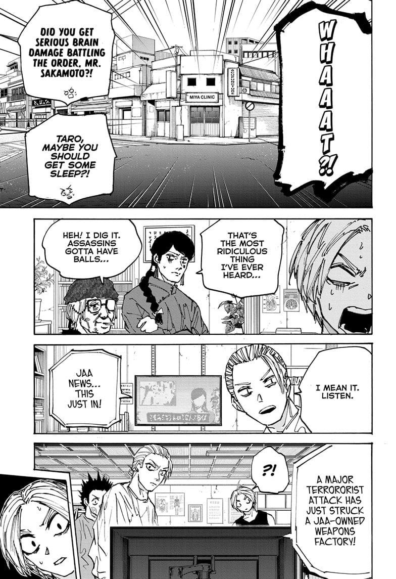 Sakamoto Days Chapter 171 - Page 17 in English