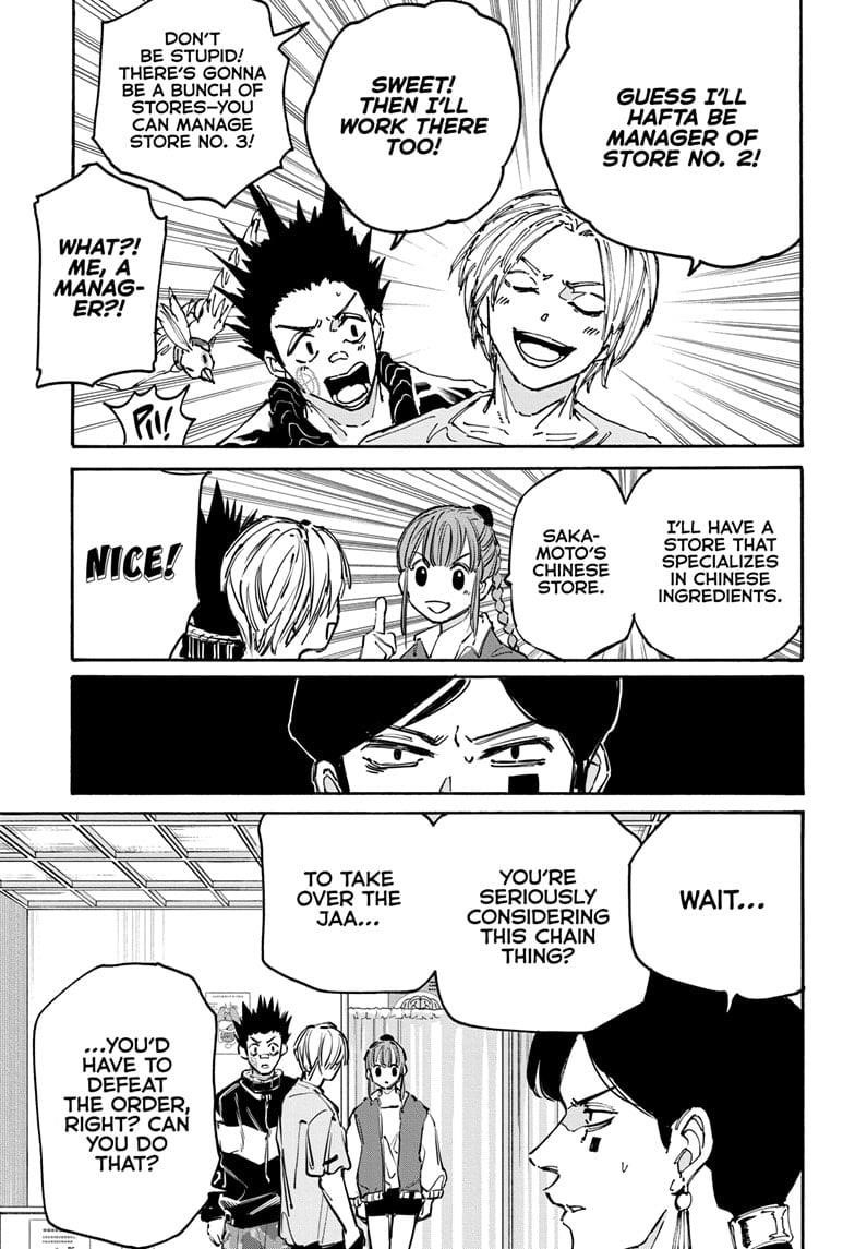 Sakamoto Days Chapter 176 - Page 5 in English