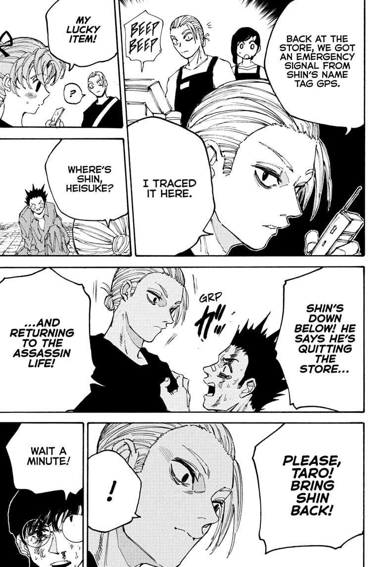 Sakamoto Days Chapter 195 - Page 7 in English