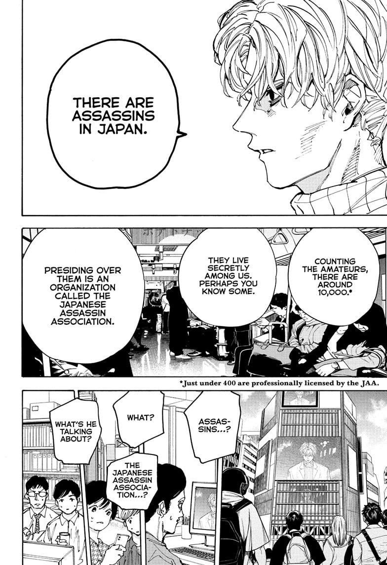 Sakamoto Days Chapter 205 - Page 4 in English
