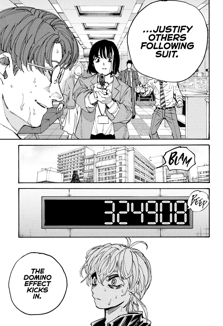 Sakamoto Days Chapter 208 - Page 9 in English