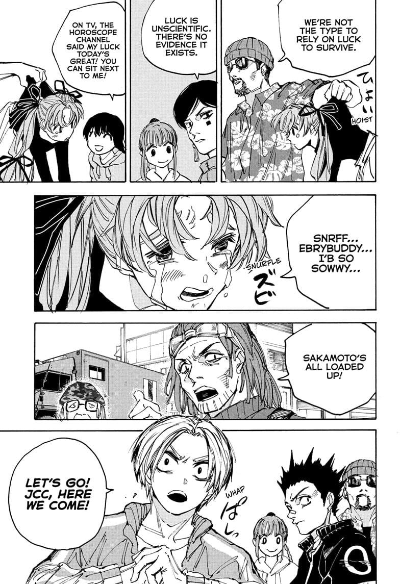 Sakamoto Days Chapter 224 - Page 11 in English