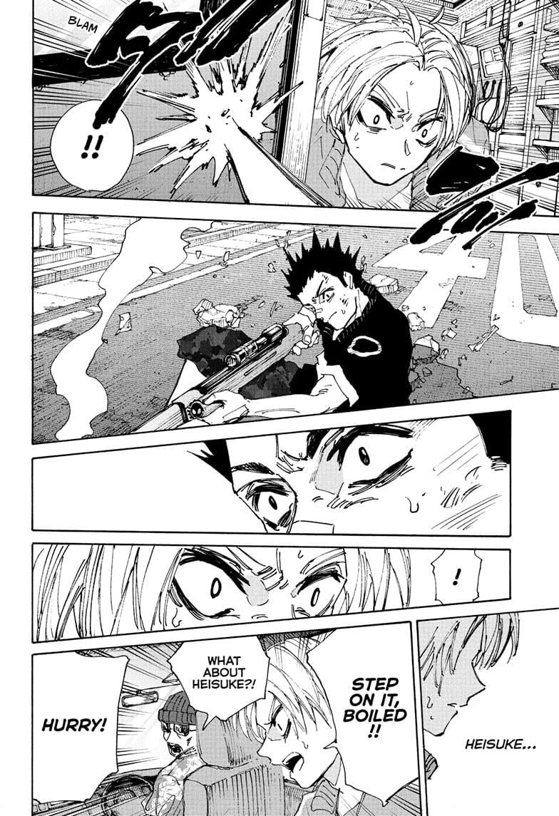 Sakamoto Days Chapter 224 - Page 18 in English