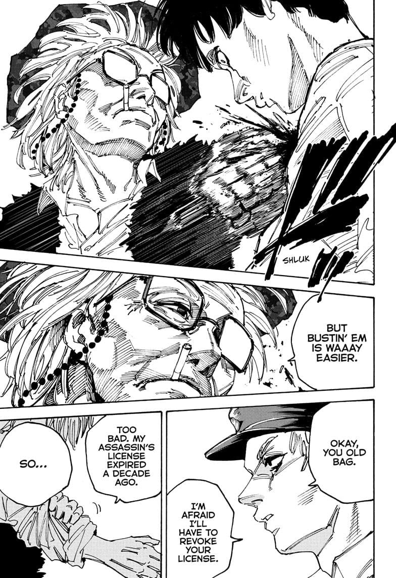 Sakamoto Days Chapter 227 - Page 9 in English