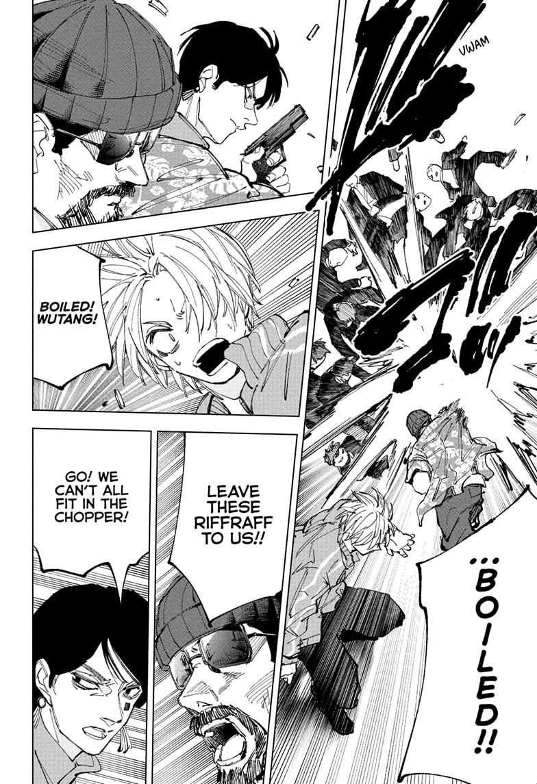 Sakamoto Days Chapter 239 - Page 6 in English