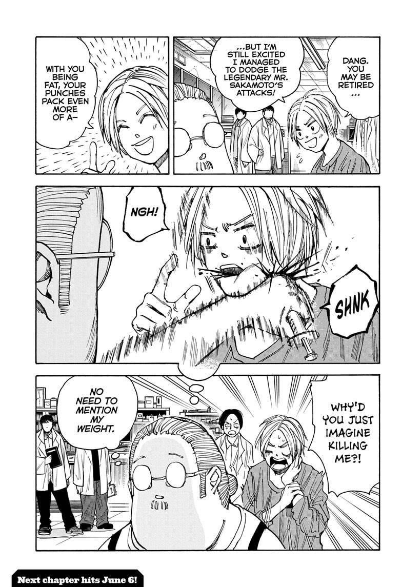 Sakamoto Days Chapter 25 - Page 18 in English