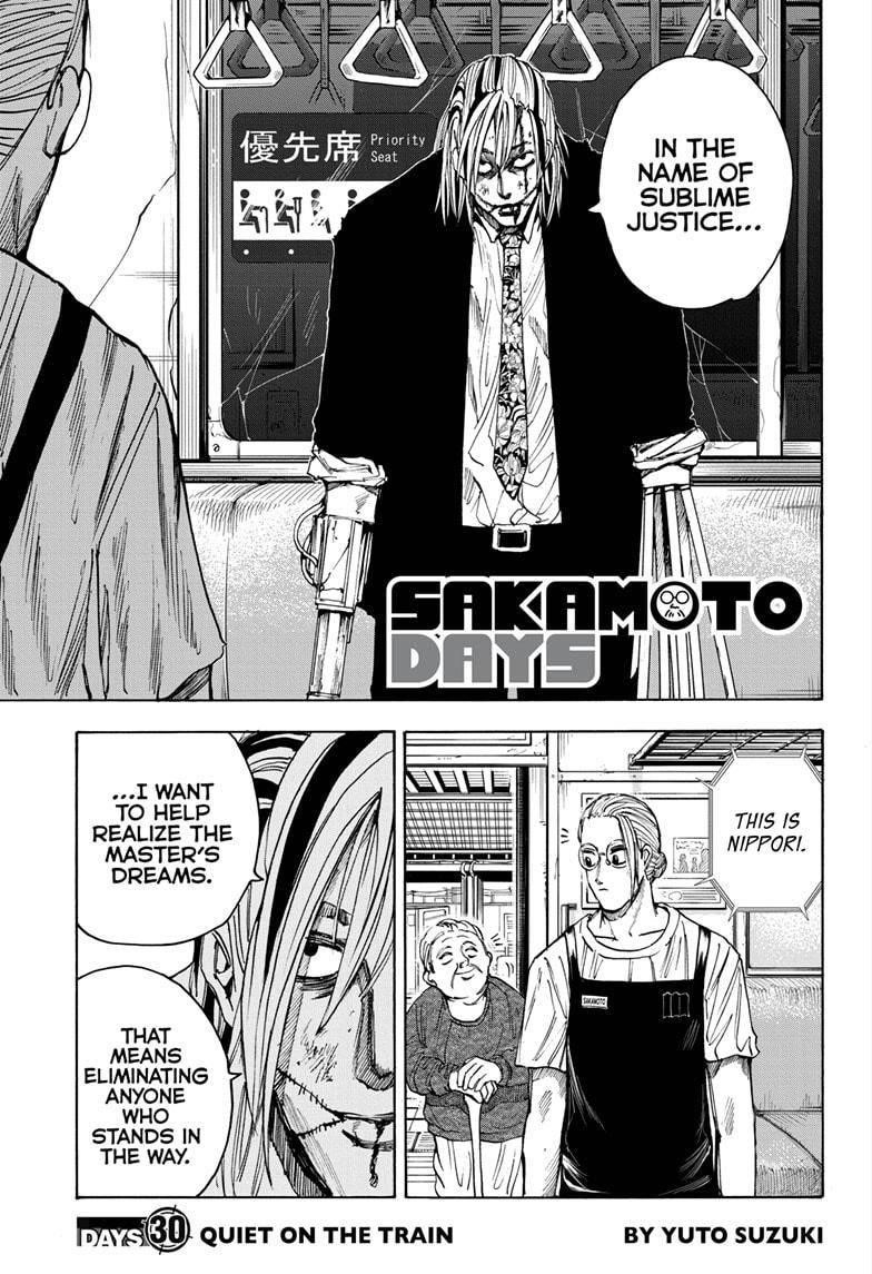 Sakamoto Days Chapter 30 - Page 3 in English