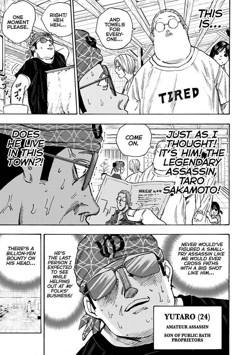 Sakamoto Days Chapter 32 - Page 5 in English