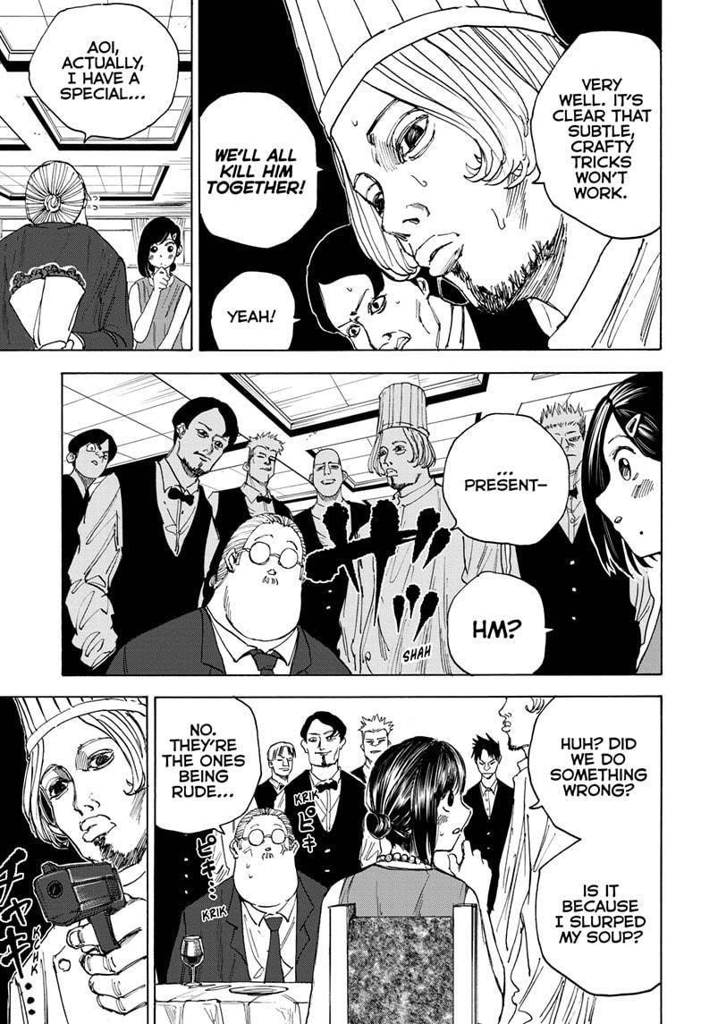Sakamoto Days Chapter 33 - Page 9 in English