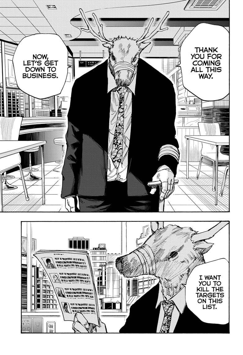 Sakamoto Days Chapter 37 - Page 13 in English