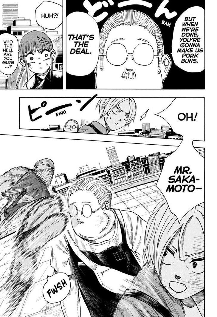 Sakamoto Days Chapter 4 - Page 13 in English