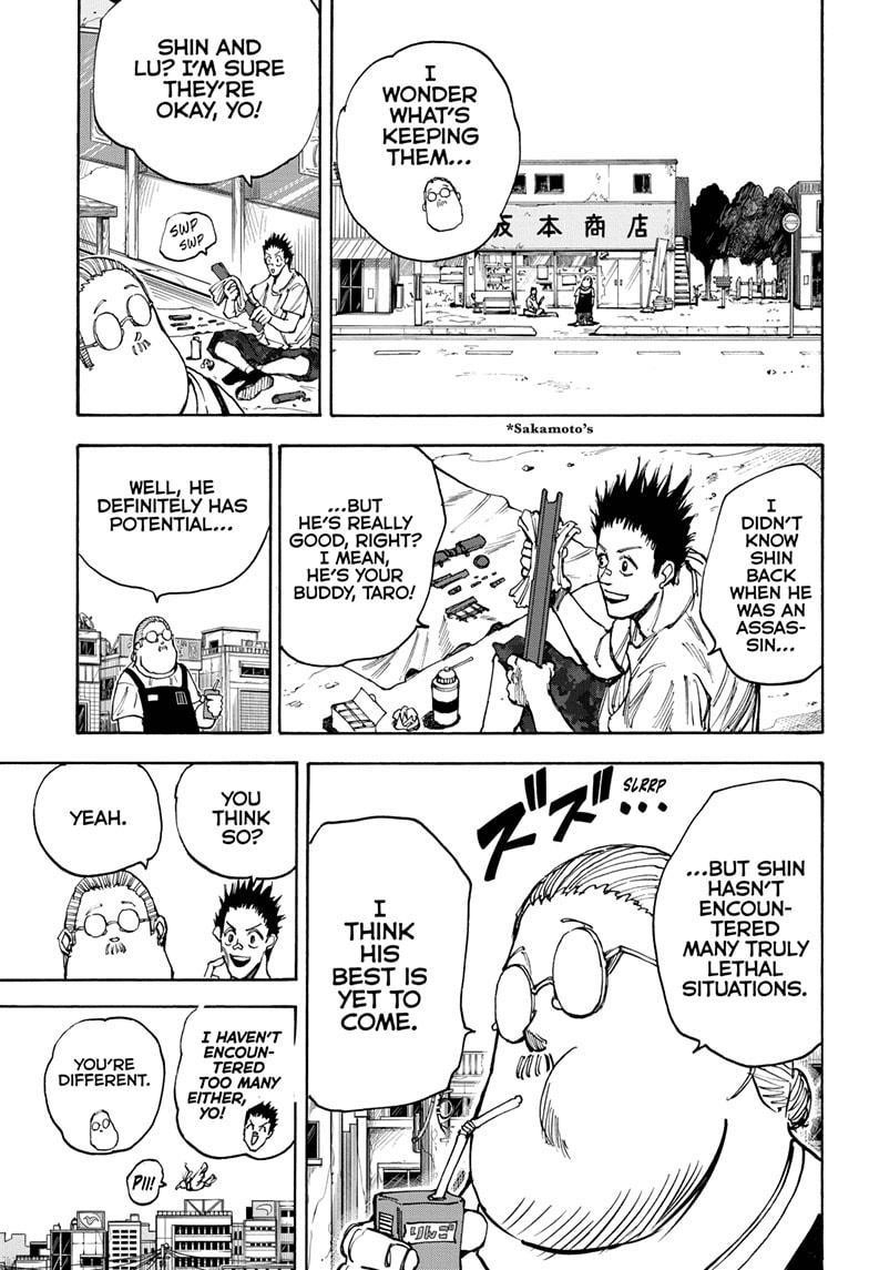 Sakamoto Days Chapter 40 - Page 13 in English