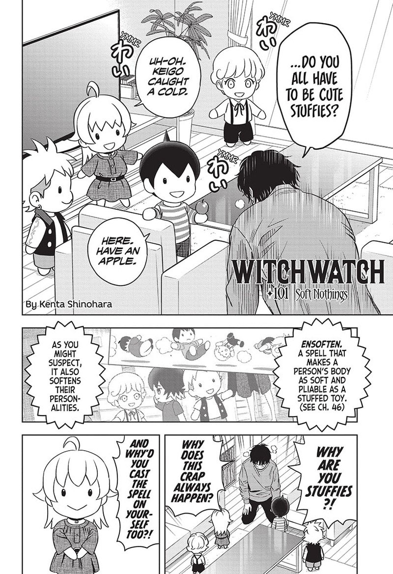Witch watch Chapter 101 - Page 4 in English