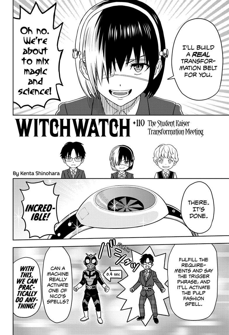 Witch watch Chapter 110 - Page 4 in English