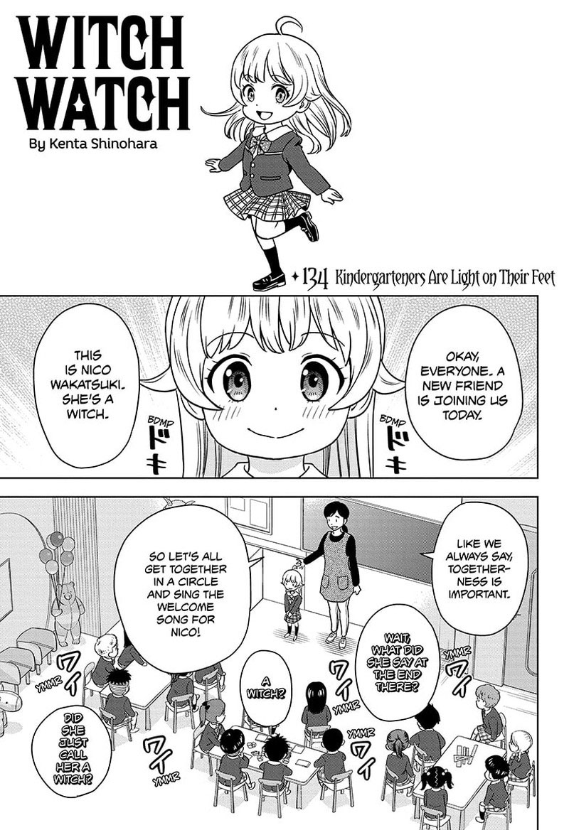 Witch watch Chapter 134 - Page 3 in English