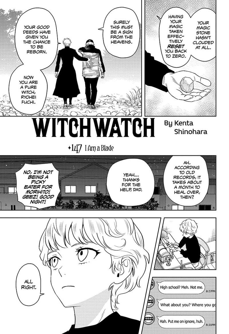 Witch watch Chapter 147 - Page 3 in English