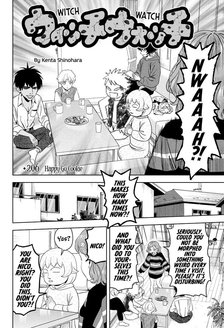Witch watch Chapter 206 - Page 4 in English