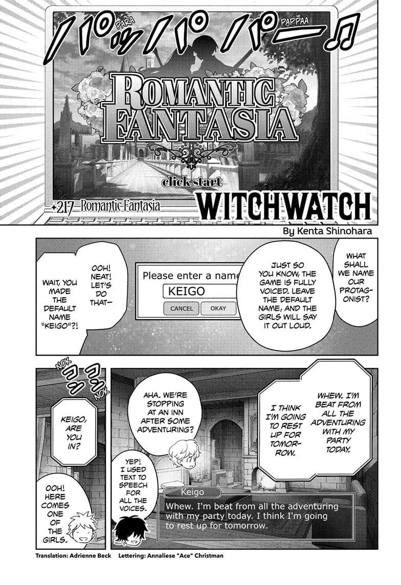 Witch watch Chapter 217 - Page 3 in English