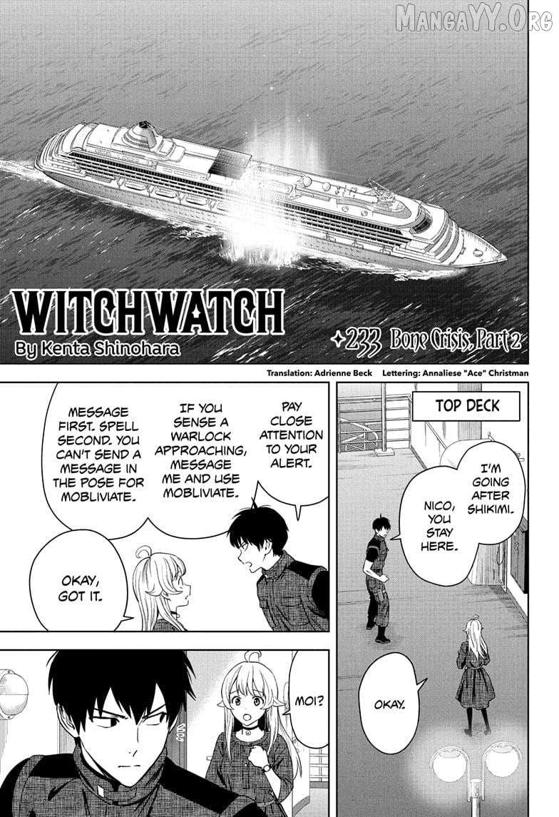 Witch watch Chapter 233 - Page 3 in English