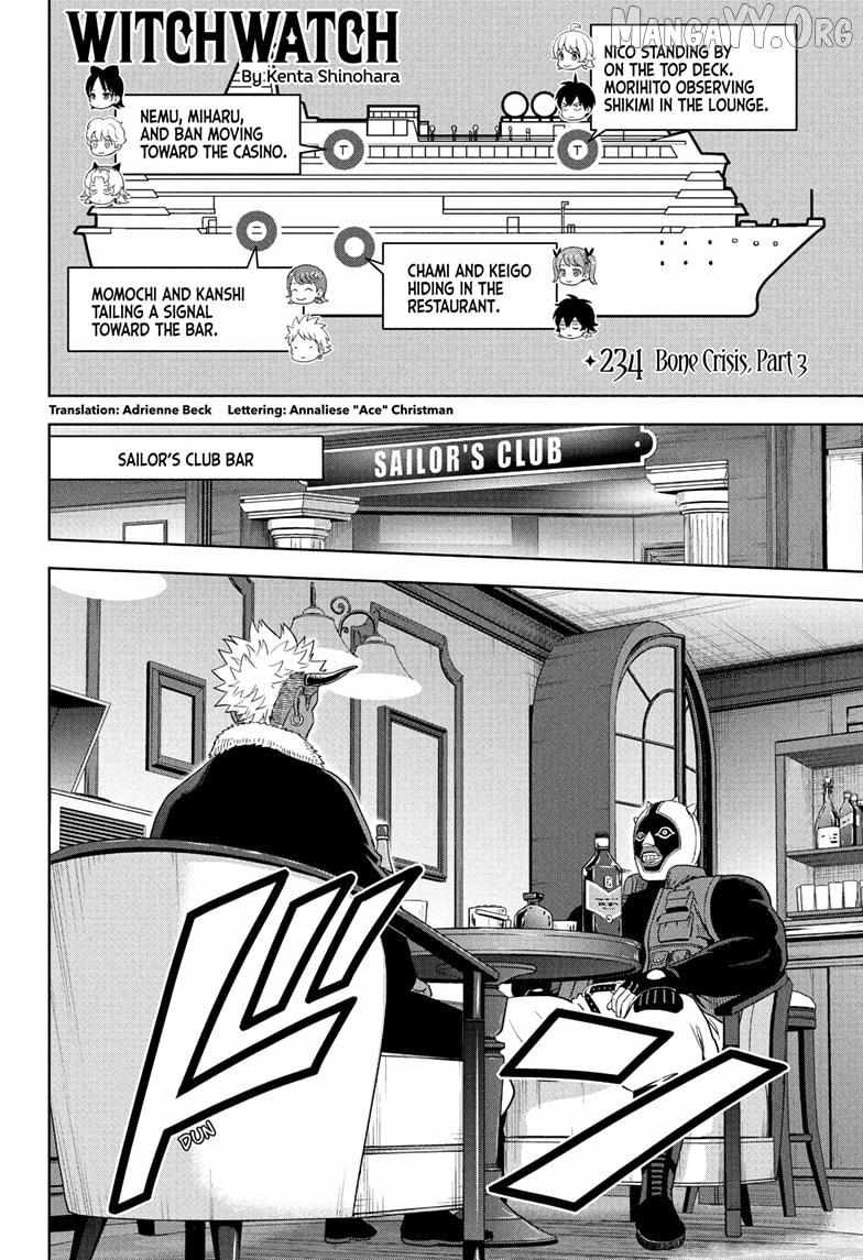 Witch watch Chapter 234 - Page 4 in English
