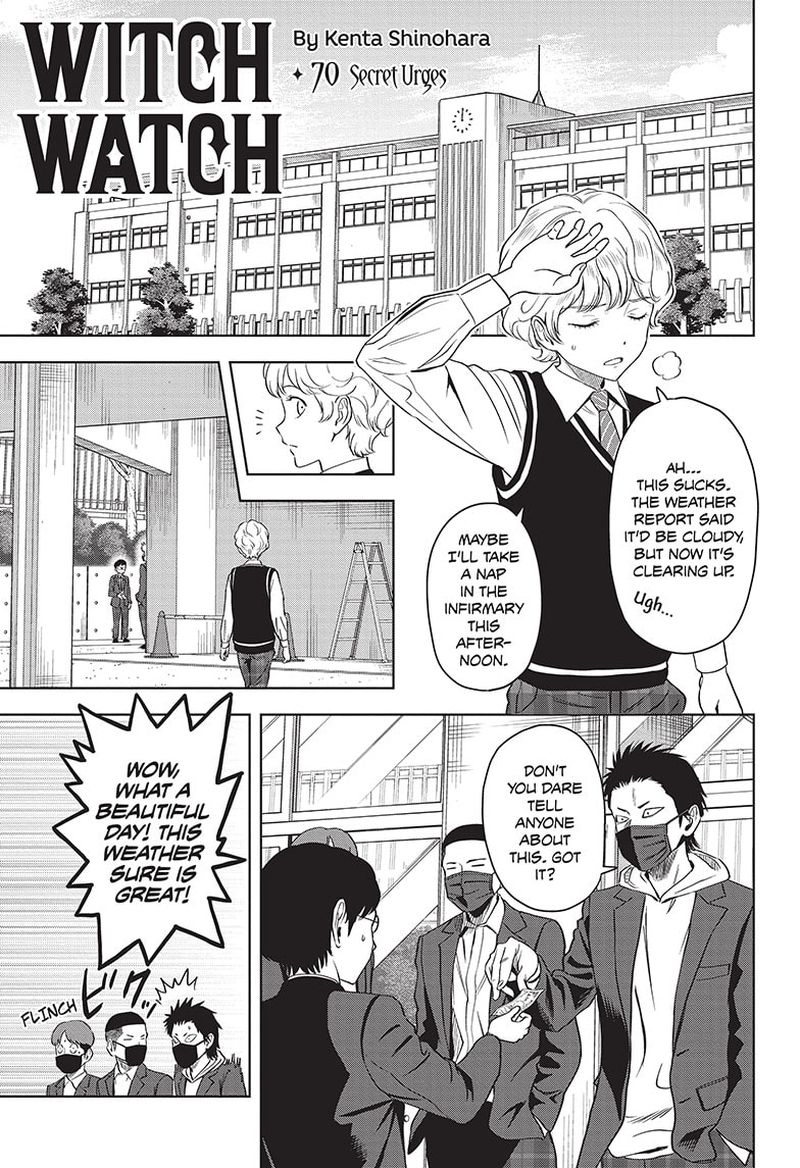 Witch watch Chapter 70 - Page 3 in English