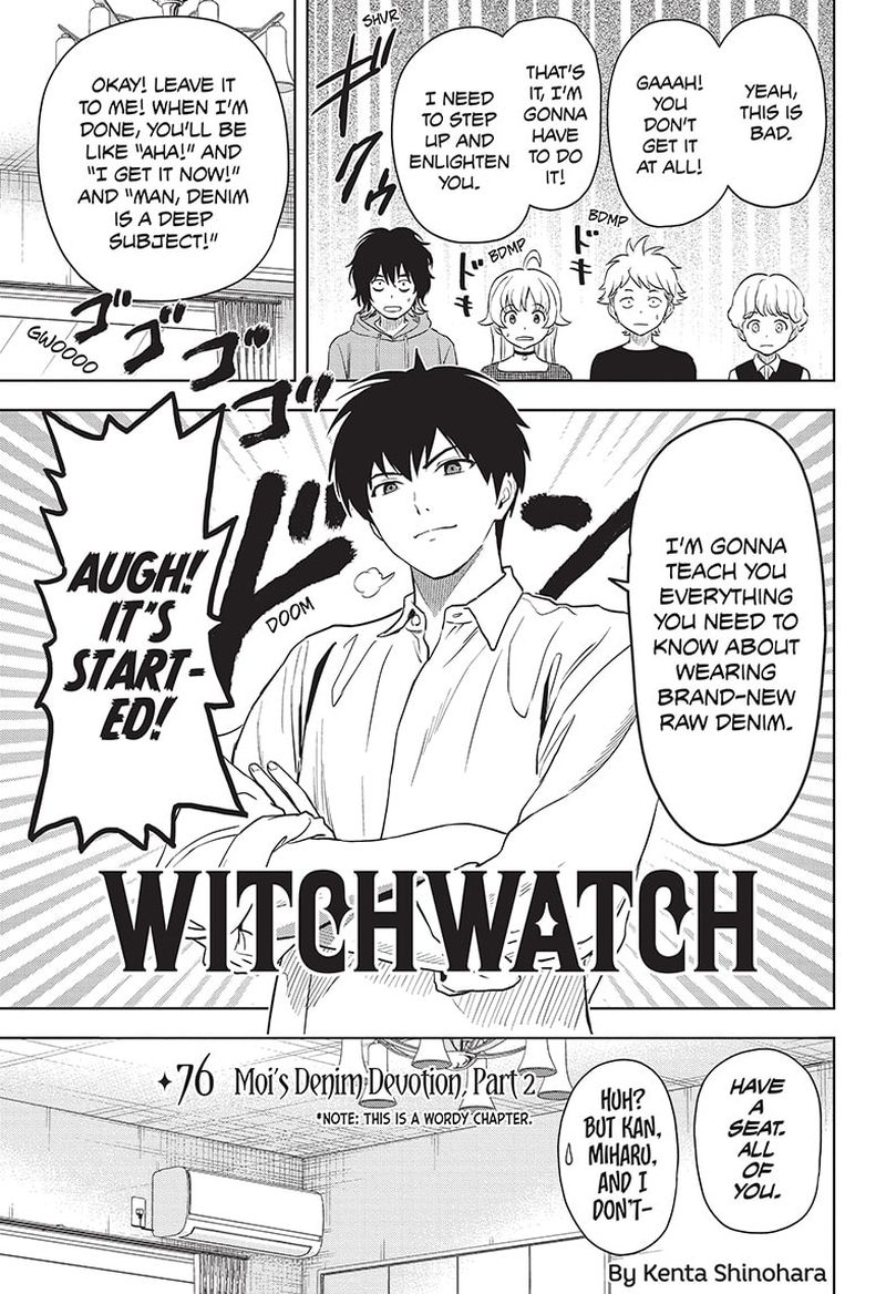 Witch watch Chapter 76 - Page 3 in English