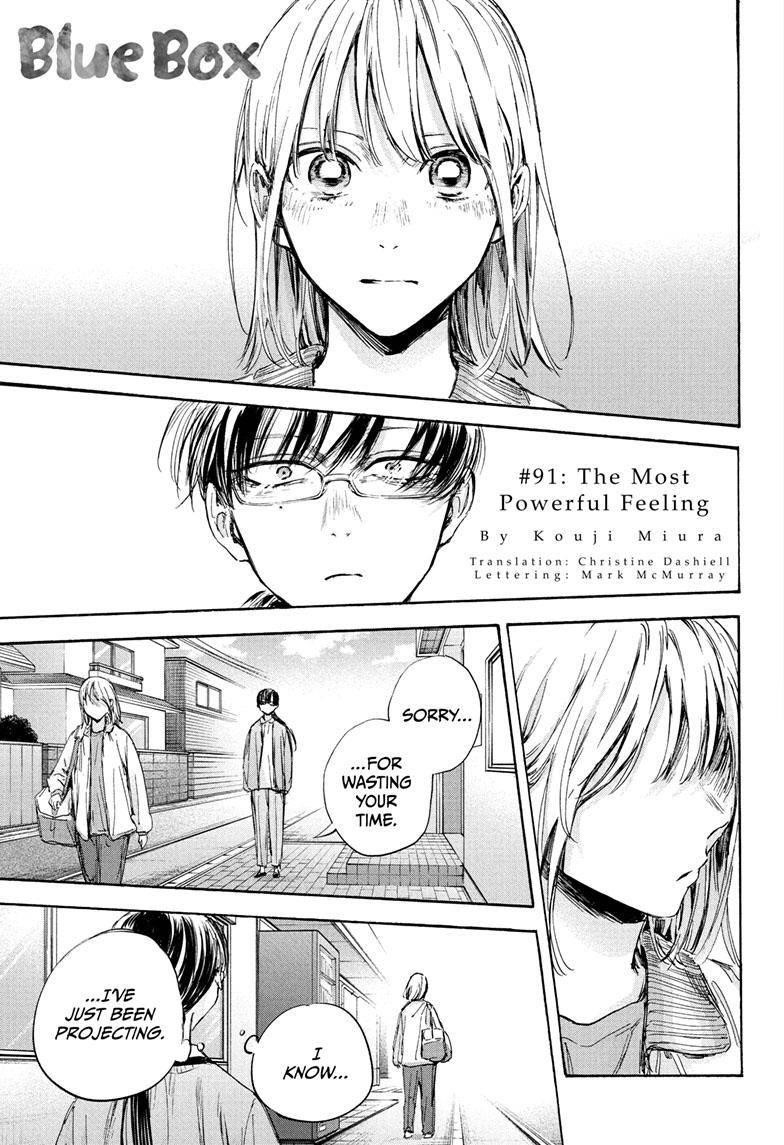 Blue Box Chapter 91 - Page 3 in English