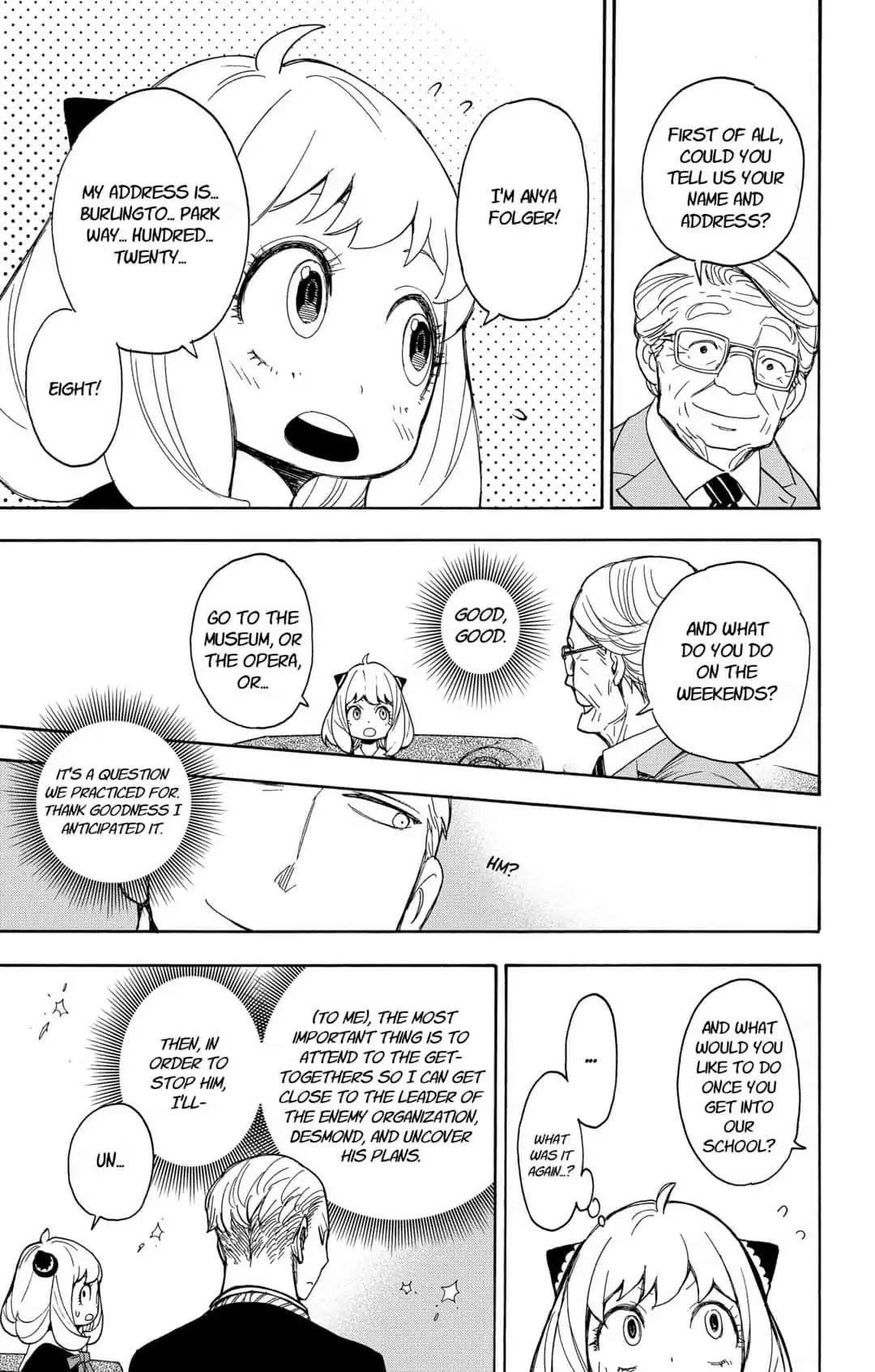 Spy X Family Chapter 5 - Page 11 in English