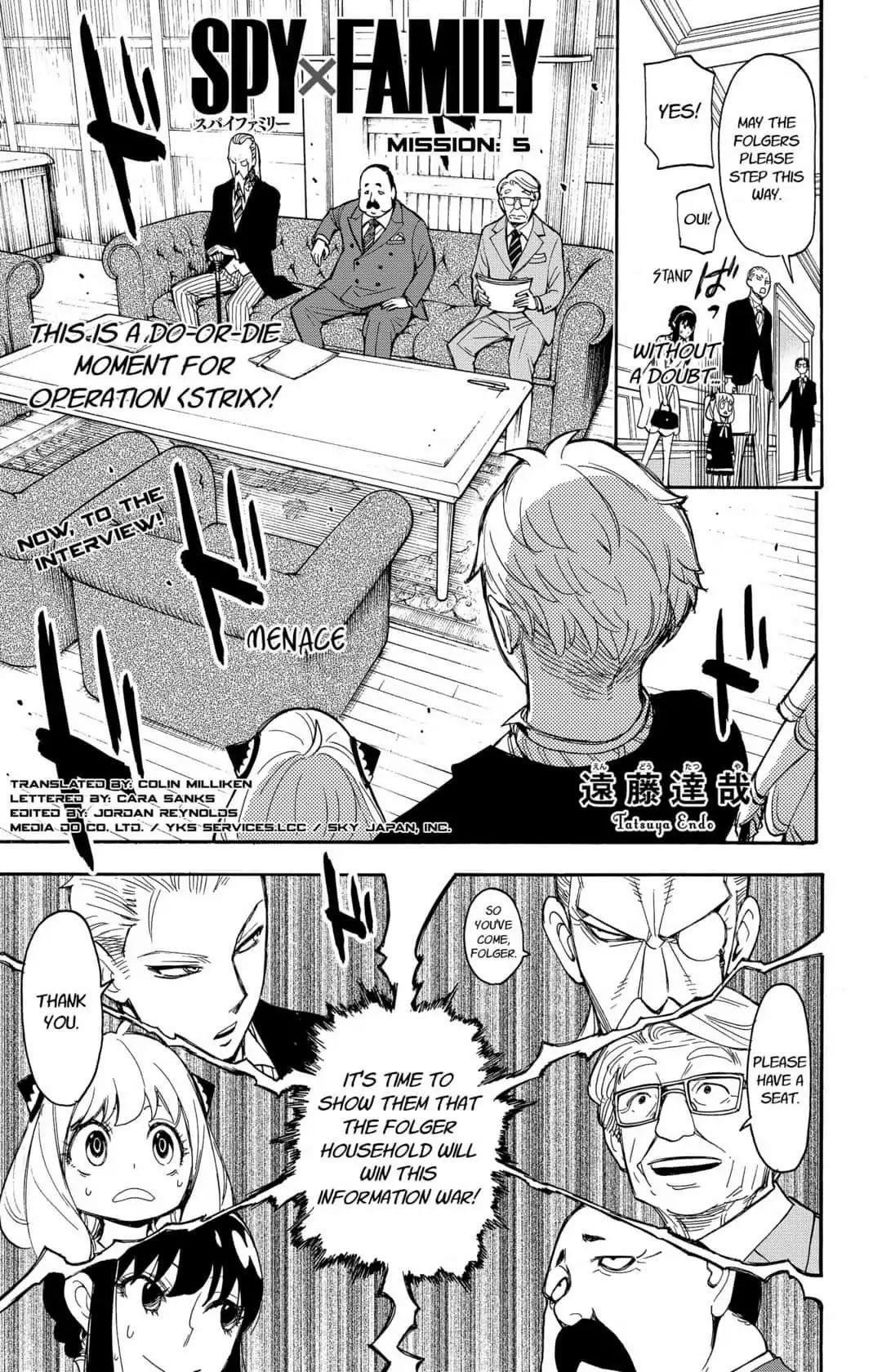 Spy X Family Chapter 5 - Page 3 in English