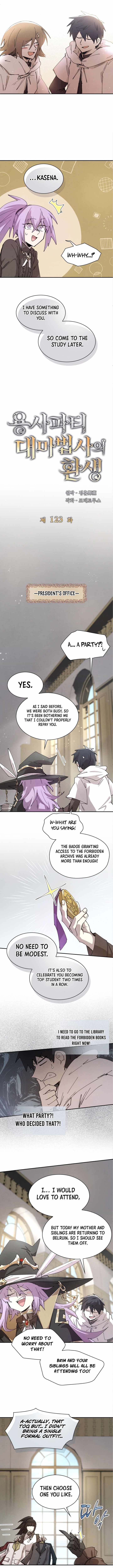 The Great Mage of the Hero’s Party Reincarnates Chapter 123 - Page 6 in English