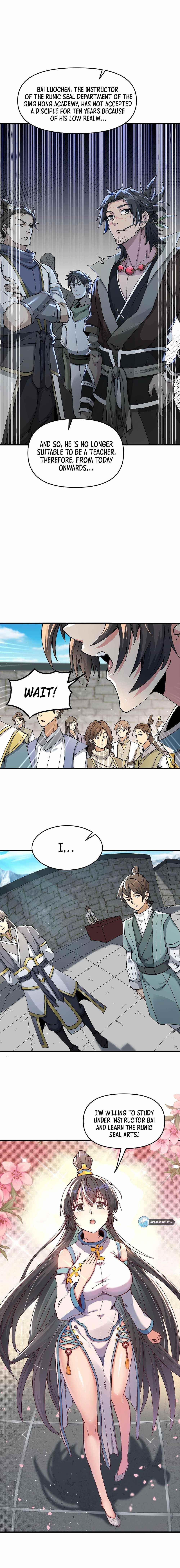 After Ten Years of Chopping Wood, Immortals Begged To Become My Disciples Chapter 1 - Page 11 in English
