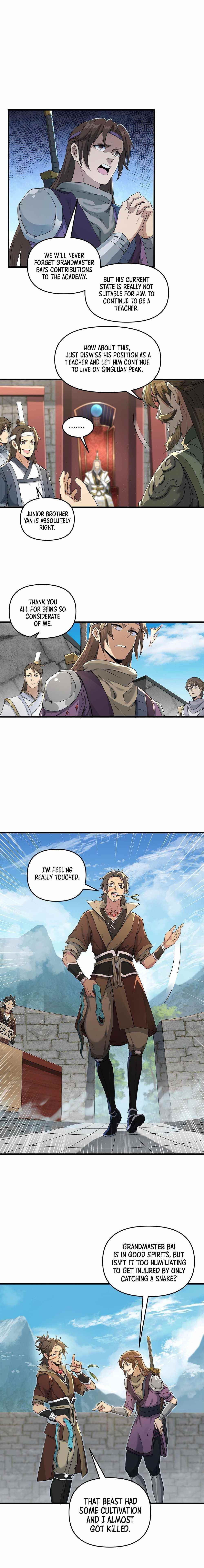 After Ten Years of Chopping Wood, Immortals Begged To Become My Disciples Chapter 1 - Page 7 in English