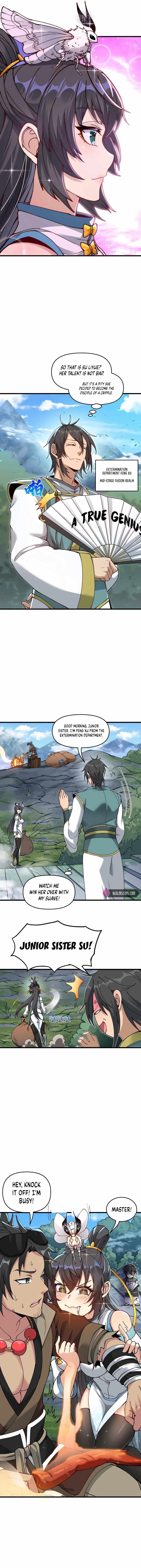 After Ten Years of Chopping Wood, Immortals Begged To Become My Disciples Chapter 10 - Page 4 in English