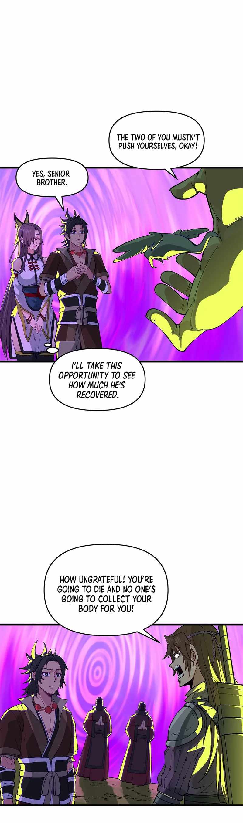 After Ten Years of Chopping Wood, Immortals Begged To Become My Disciples Chapter 13 - Page 35 in English