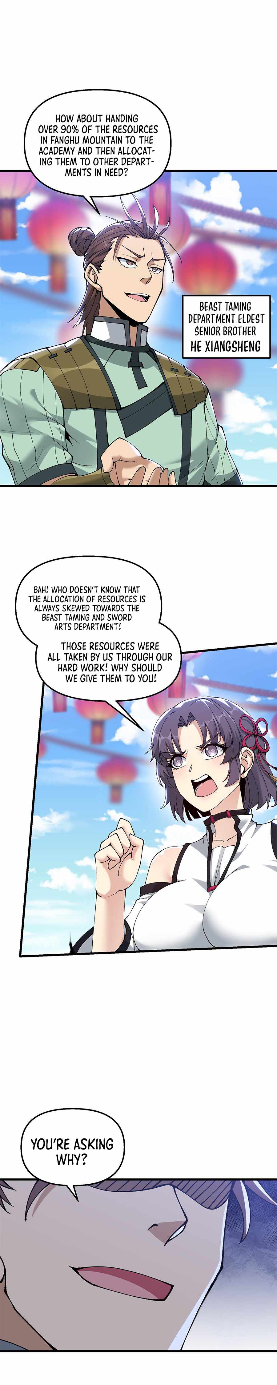 After Ten Years of Chopping Wood, Immortals Begged To Become My Disciples Chapter 28 - Page 14 in English