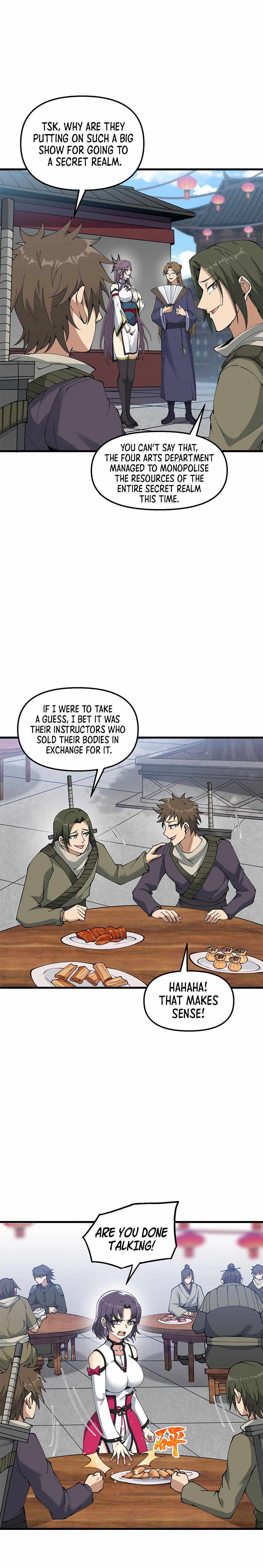 After Ten Years of Chopping Wood, Immortals Begged To Become My Disciples Chapter 28 - Page 8 in English