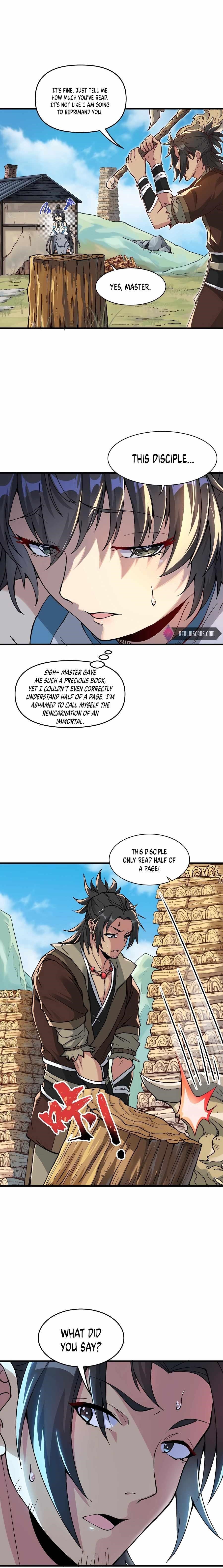 After Ten Years of Chopping Wood, Immortals Begged To Become My Disciples Chapter 3 - Page 15 in English