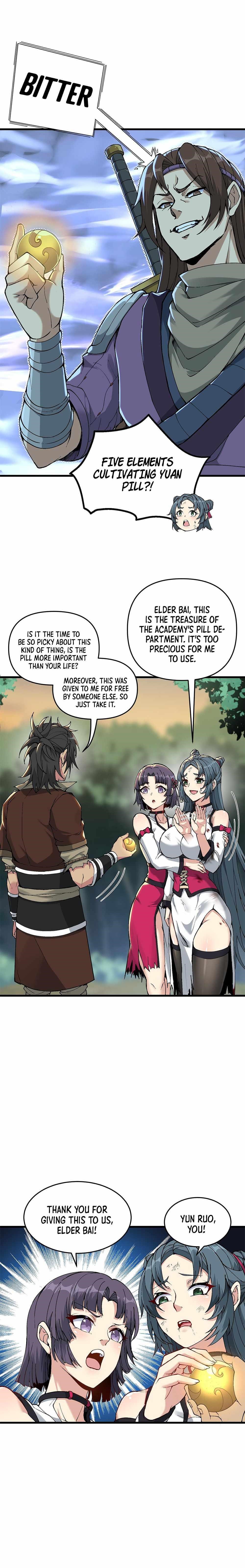 After Ten Years of Chopping Wood, Immortals Begged To Become My Disciples Chapter 6 - Page 20 in English