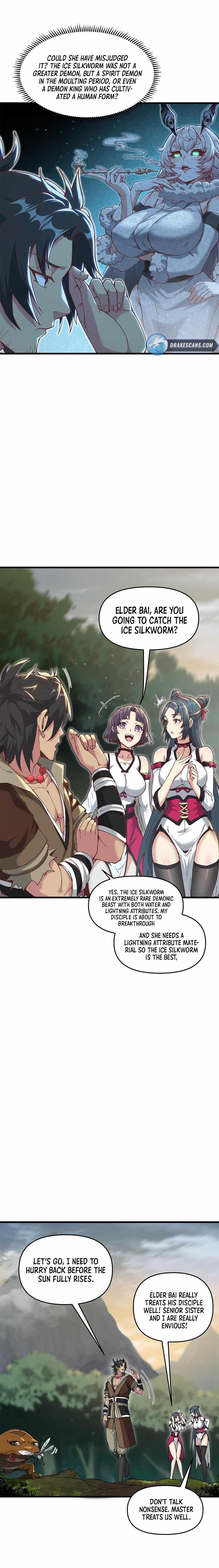 After Ten Years of Chopping Wood, Immortals Begged To Become My Disciples Chapter 7 - Page 3 in English
