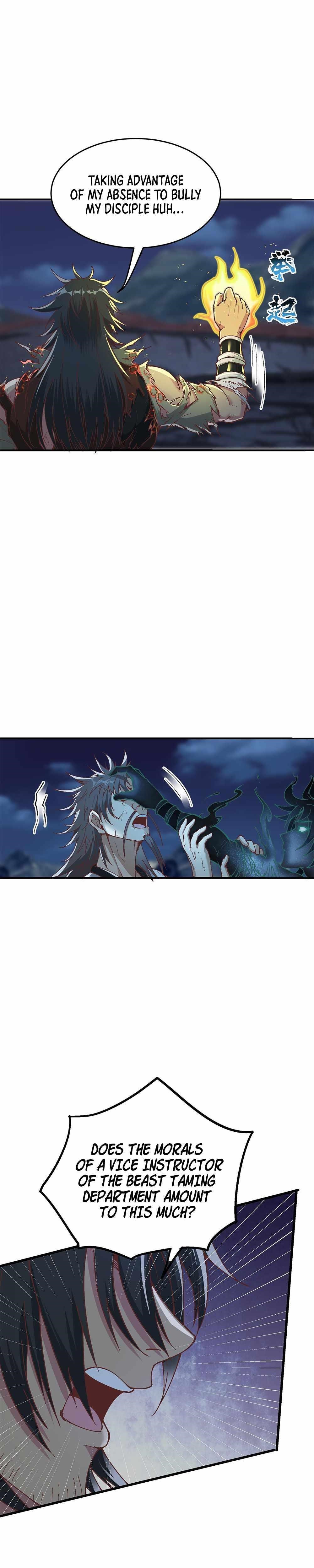 After Ten Years of Chopping Wood, Immortals Begged To Become My Disciples Chapter 8 - Page 11 in English